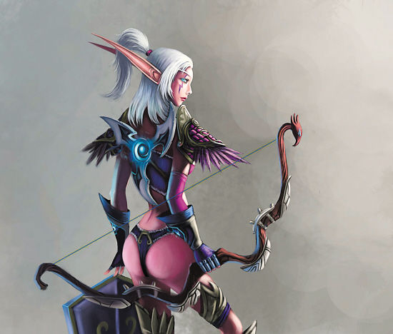 魔兽暗夜精灵英雄魔兽世界中的暗夜精灵，永恒的守护者-第2张图片